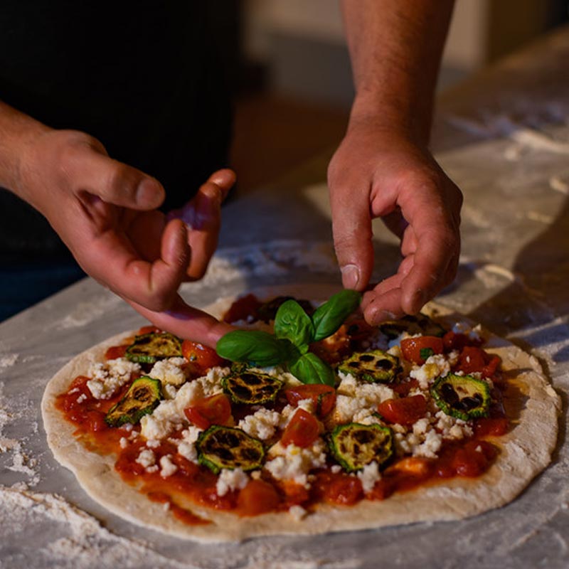 Tuscan pizza making experience at luxury villa rental