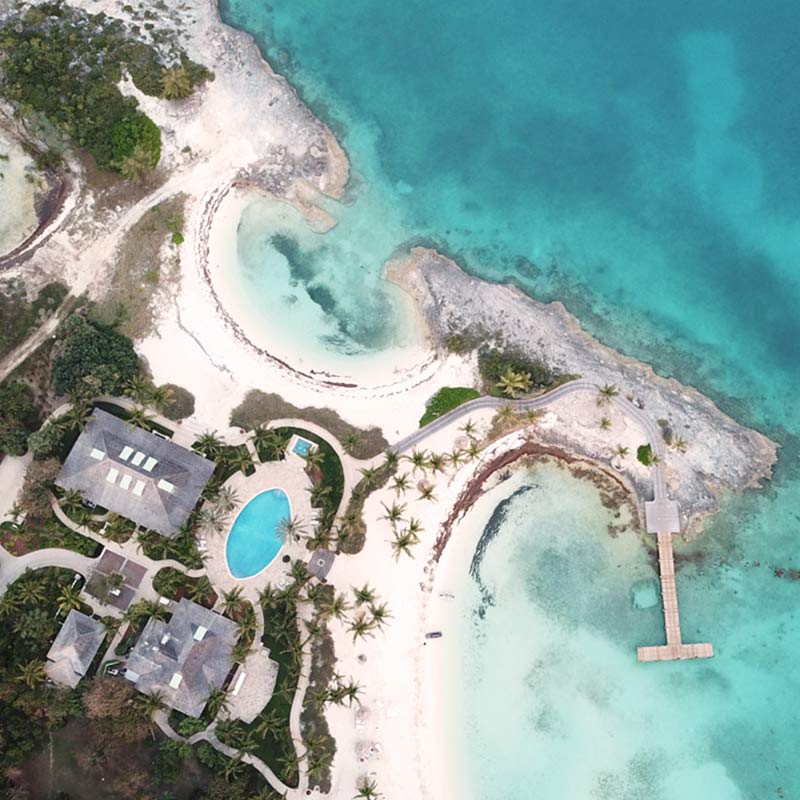 Rent a private island in the Bahamas