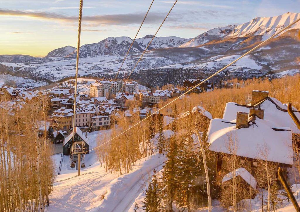 Luxury ski rentals in Telluride, Colorado